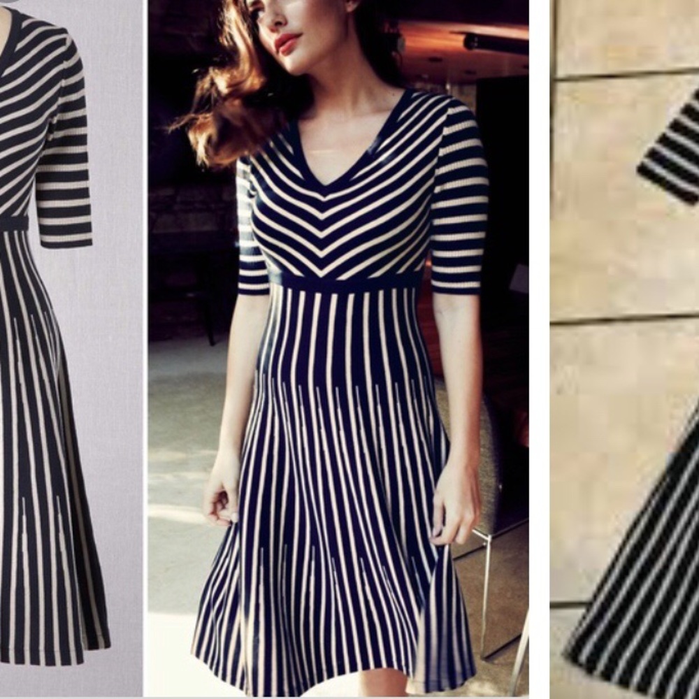 Boden Navy Amelie Dress